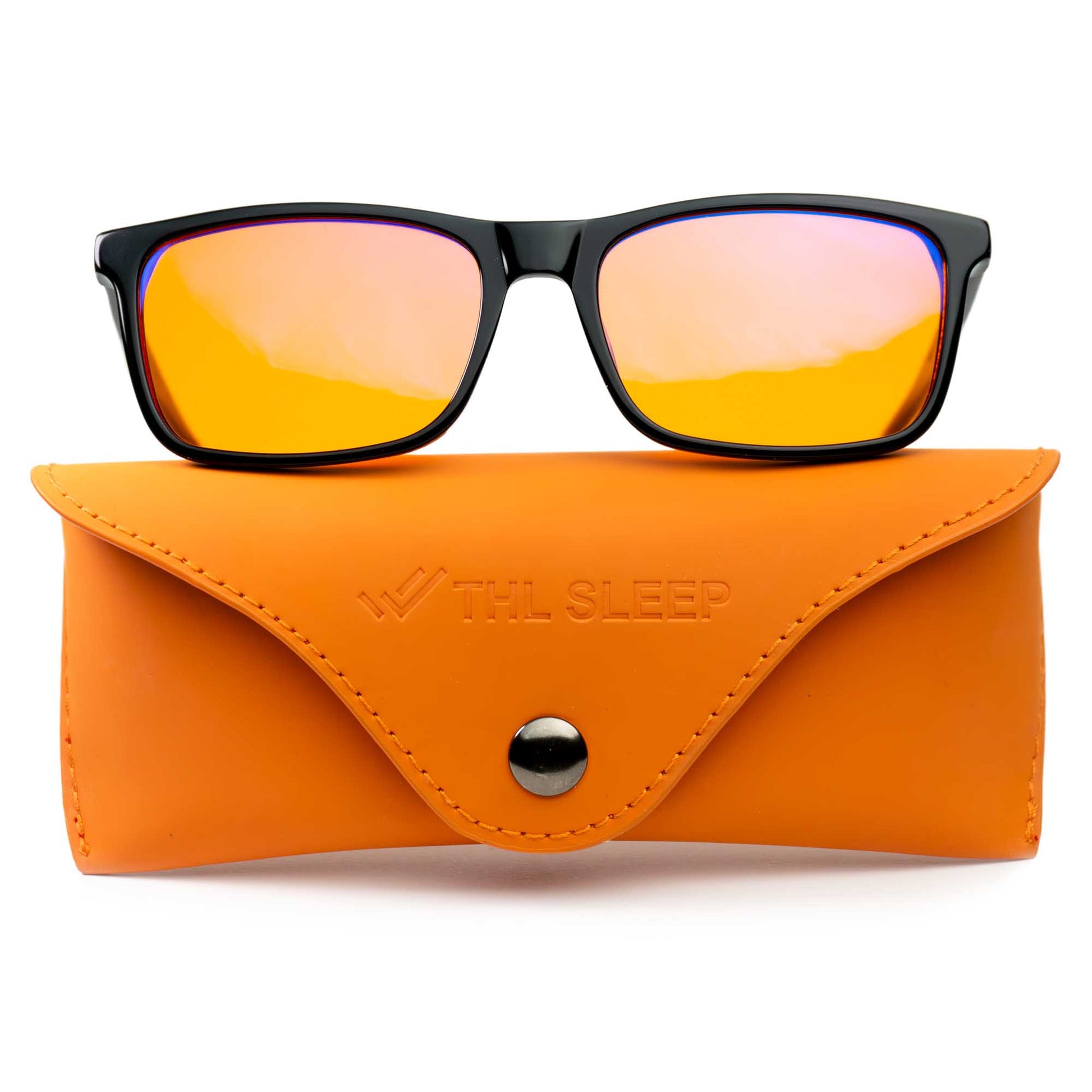 orange blue light blockers glasses for better sleep