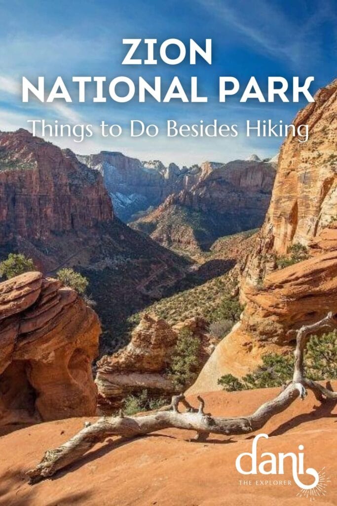 things to do in zion national park besides hiking