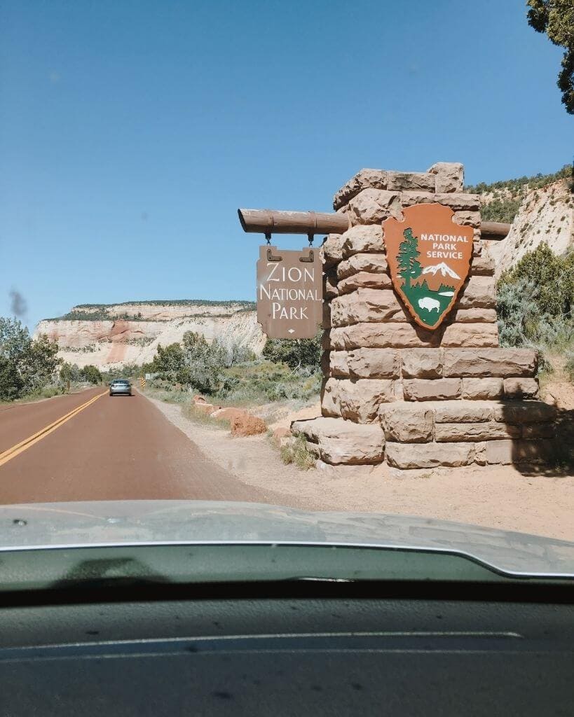 Zion national park 2 day itinerary