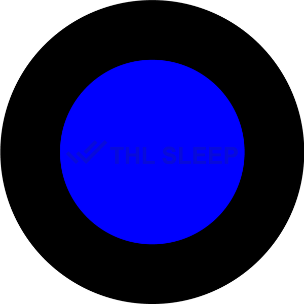 Black and Blue Circle Test for Blue Light Glasses